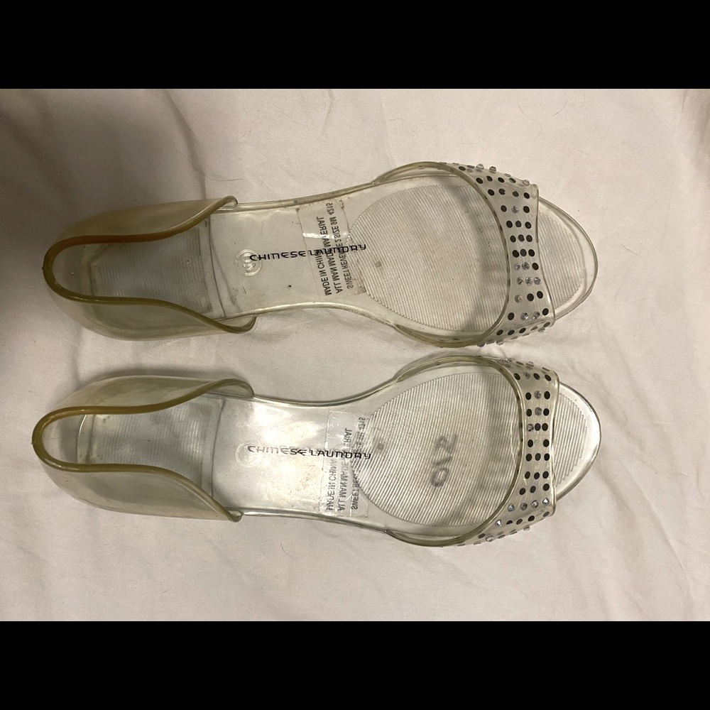 Clear Jelly shoes